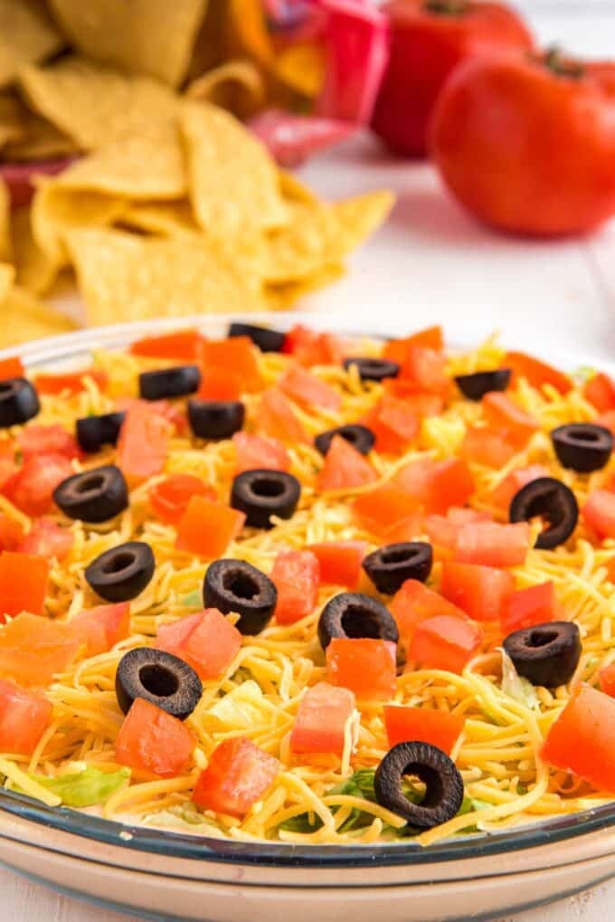 Easy Taco Dip Deliciously Sprinkled