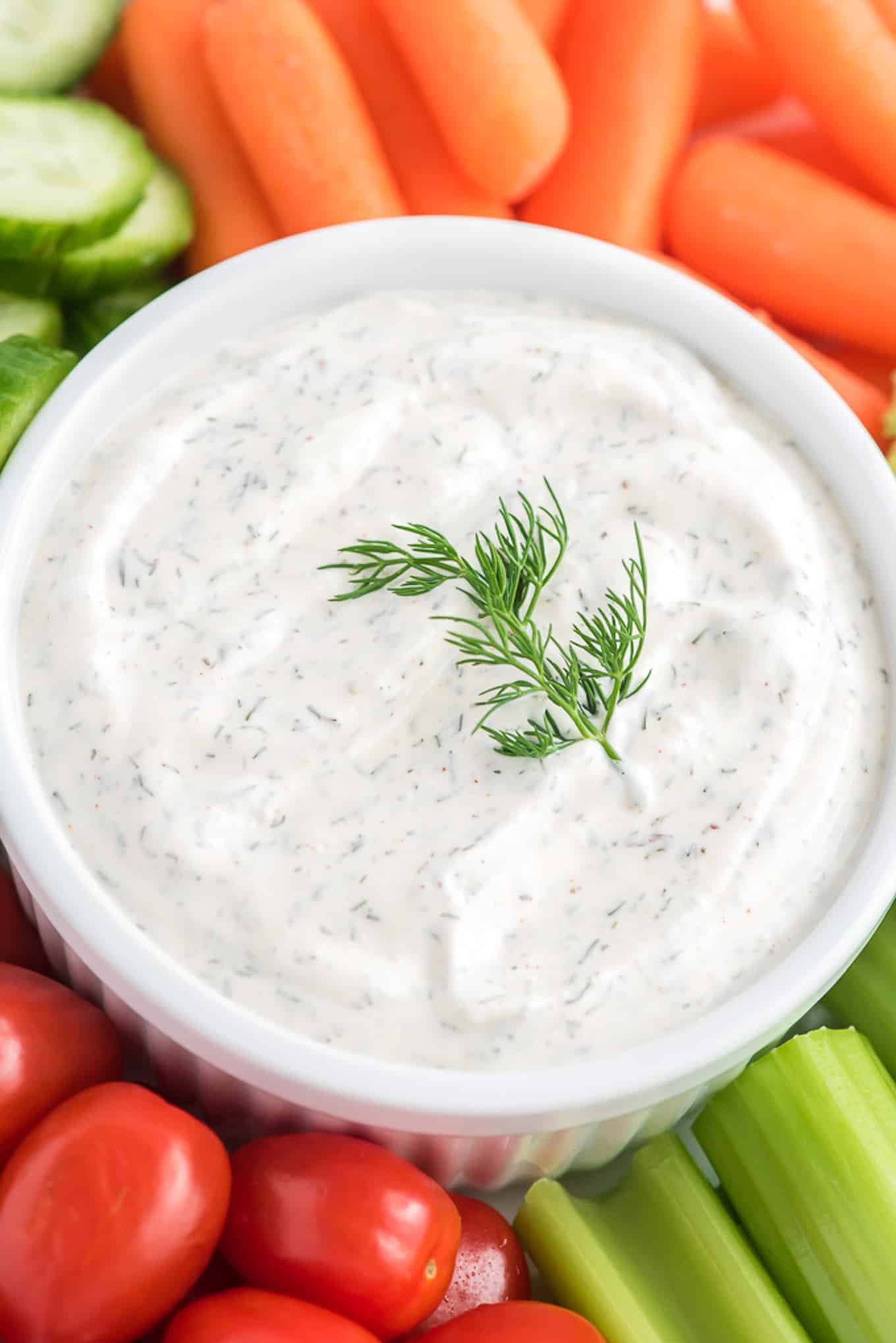 Easy Veggie Dip Recipe – Deliciously Sprinkled