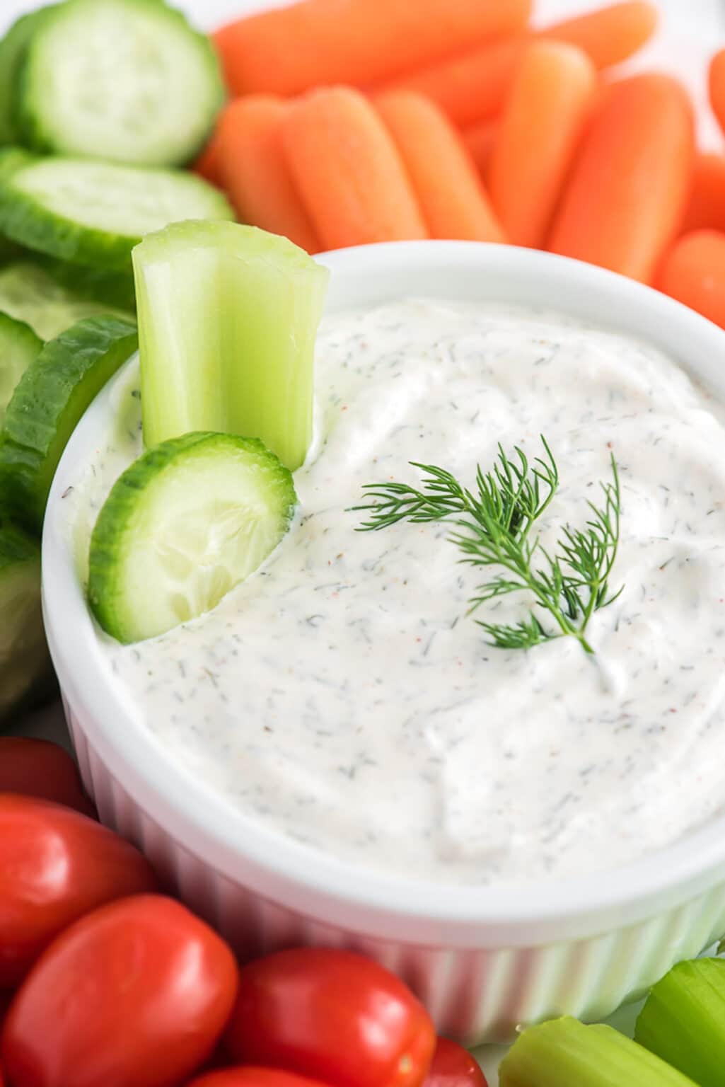 Easy Veggie Dip Recipe Deliciously Sprinkled