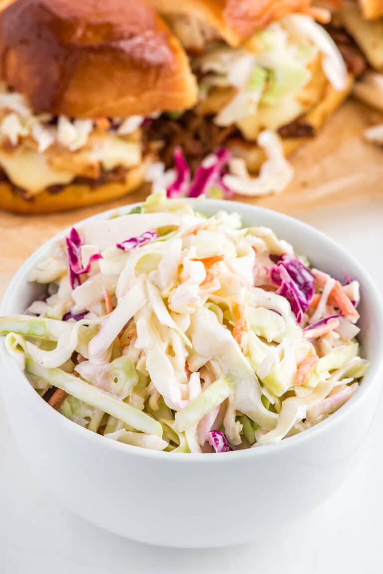 Pull-Apart Pulled Pork Coleslaw