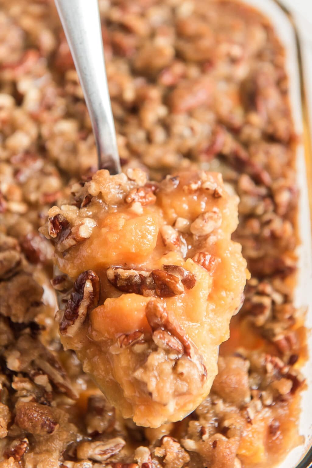 Sweet Potato Casserole with Canned Yams Deliciously Sprinkled