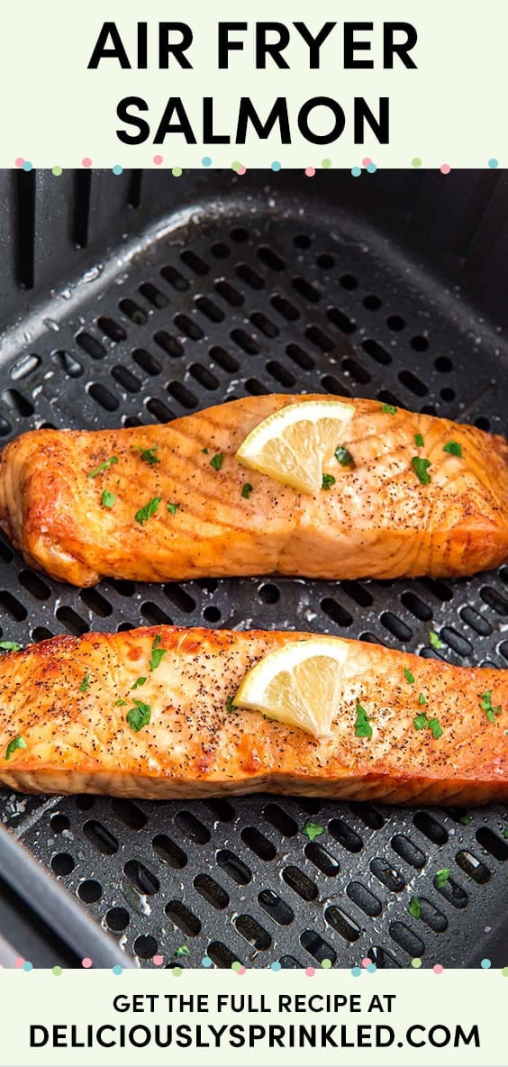 Frozen Salmon in Air Fryer – Deliciously Sprinkled